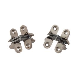 Invisible Hinge 100mm W/O Screw B-Nickel