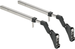 AVENTOS HF bi-fold lift system, telescopic arm (set), CH=480-570 mm, non-handed