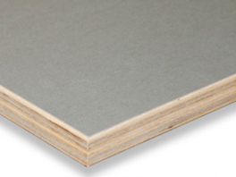 Chocolate Hardboard MDF, 1 Side (1/8 in x 4 ft x 8 ft)