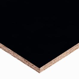 Melamine Black 4 ft x 8 ft (Multiple Thickness)