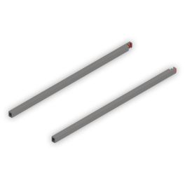 MERIVOBOX longside gallery rail, NL=600 mm, right+left