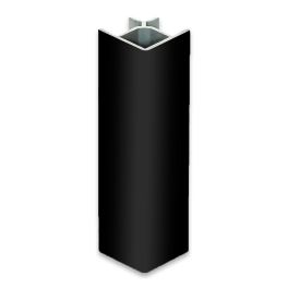 90° CORNER FOR H150 TOE KICKS 6" MATT BLACK