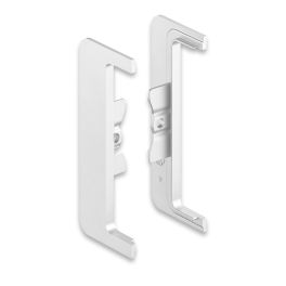 EXTERNAL ENDCAPS FOR G39 GOLA PROFILE MATT WHITE