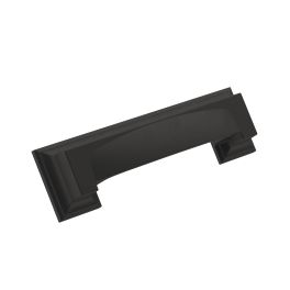 Amerock Appoint 3 & 3-3/4(76 & 96) Inch Center to Center Handle Cabinet Cup Pull Matte Black