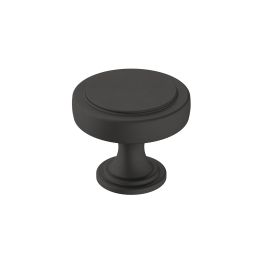 Amerock Exceed 1-3/8(35) Inch Lenght Cabinet Knob Matte Black