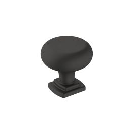 Amerock Surpass 1-1/4(32) Inch Lenght Cabinet Knob Matte Black