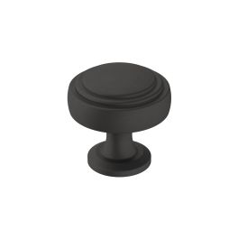 Amerock Winsome 1-1/4(32) Inch Lenght Cabinet Knob Matte Black