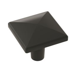 Amerock Extensity 1-1/8(29) Inch Lenght Cabinet Knob Matte Black