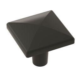 Amerock Extensity 1-1/2(38) Inch Lenght Cabinet Knob Matte Black