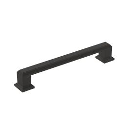 Amerock Appoint 5-1/16(128) Inch Center to Center Handle Cabinet Pull Matte Black