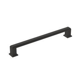 Amerock Appoint 7-9/16(192) Inch Center to Center Handle Cabinet Pull Matte Black