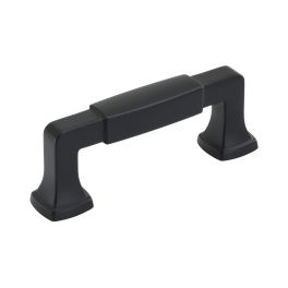 Amerock Stature 3(76) Inch Center to Center Handle Cabinet Pulls Matte Black