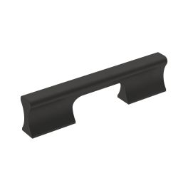 Amerock Status 3-3/4(96) Inch Center to Center Handle Cabinet Pull Matte Black