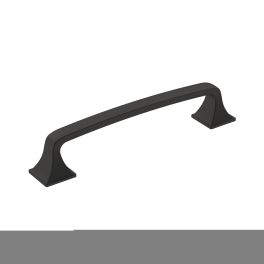 Amerock Ville 5-1/16(128) Inch Center to Center Handle Cabinet Pull Matte Black