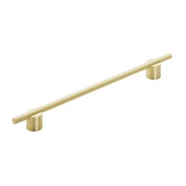 Amerock Transcendent 10-1/16(256) Inch Center to Center Handle Cabinet Pull Matte Gold