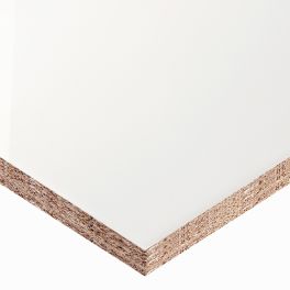 Bianco Lucido Melamine (3/4 In X 7 Ft 9 Ft)