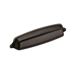 Amerock Stature 5-1/16(128) Inch Center to Center Handle Cabinet Cup Pull Oil Rubbed Bronze