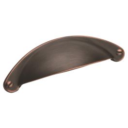 Amerock Cup Pulls 2-1/2(64) Inch Center to Center Handle Cabinet Cup Pull Oil-Rubbed Bronze