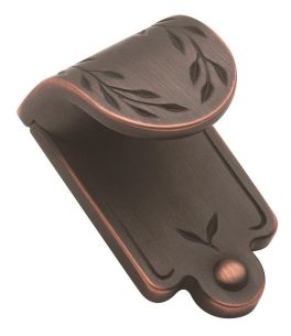 Amerock Nature'S Splendor™ N/A Inch Center to Center Handle Cabinet Finger Pull Oil-Rubbed Bronze