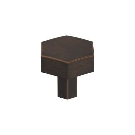 Amerock Caliber 1-1/4(32) Inch Lenght Cabinet Knob Oil-Rubbed Bronze