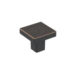 Amerock Monument 1-3/16(30) Inch Lenght Cabinet Knob Oil-Rubbed Bronze