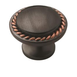 Amerock Everyday Heritage 1-3/16(30) Inch Lenght Cabinet Knob Oil-Rubbed Bronze