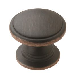 Amerock Ravino 1-1/4(32) Inch Lenght Cabinet Knob Oil-Rubbed Bronze