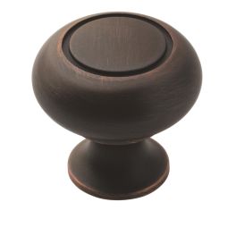 Amerock Everyday Heritage 1-1/4(32) Inch Lenght Cabinet Knob Oil-Rubbed Bronze