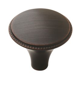 Amerock Atherly 1-1/4(32) Inch Lenght Cabinet Knob Oil-Rubbed Bronze