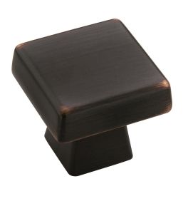 Amerock Blackrock 1-3/16(30) Inch Lenght Cabinet Knob Oil-Rubbed Bronze