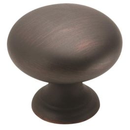 Amerock Brass Classics 1-1/4(32) Inch Lenght Cabinet Knob Oil-Rubbed Bronze