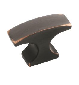 Amerock Conrad™ 1-1/2(38) Inch Lenght Cabinet Knob Oil-Rubbed Bronze
