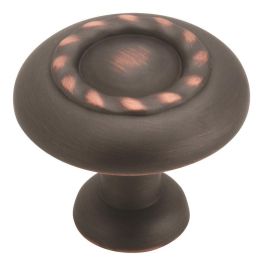 Amerock Inspirations™ 1-1/4(32) Inch Lenght Cabinet Knob Oil-Rubbed Bronze