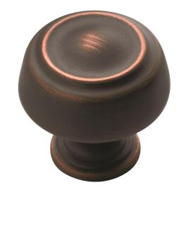 Amerock Kane™ 1-3/16(30) Inch Lenght Cabinet Knob Oil-Rubbed Bronze