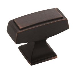 Amerock Mulholland™ 1-1/2(38) Inch Lenght Cabinet Knob Oil-Rubbed Bronze