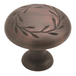 Amerock Nature'S Splendor™ 1-5/16(33) Inch Lenght Cabinet Knob Oil-Rubbed Bronze