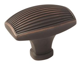 Amerock Sea Grass 1-1/2(38) Inch Lenght Cabinet Knob Oil-Rubbed Bronze