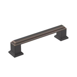 Amerock Appoint 3-3/4(96) Inch Center to Center Handle Cabinet Pull Oil-Rubbed Bronze