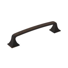 Amerock Ville 5-1/16(128) Inch Center to Center Handle Cabinet Pull Oil-Rubbed Bronze