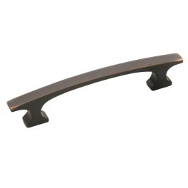 Amerock Conrad™ 3-3/4(96) Inch Center to Center Handle Cabinet Pull Oil-Rubbed Bronze