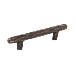 Amerock St. Vincent 3-3/4(96) Inch Center to Center Handle Cabinet Pull Oil-Rubbed Bronze