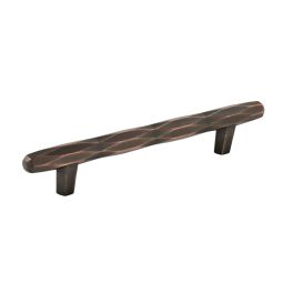 Amerock St. Vincent 5-1/16(128) Inch Center to Center Handle Cabinet Pull Oil-Rubbed Bronze