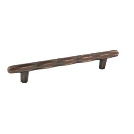 Amerock St. Vincent 6-5/16(160) Inch Center to Center Handle Cabinet Pull Oil-Rubbed Bronze