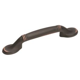 Amerock Sterling Traditions 3(76) Inch Center to Center Handle Cabinet Pull Oil-Rubbed Bronze