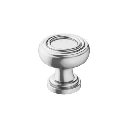 Amerock Ville 1-1/8(29) Inch Lenght Cabinet Knob Polished Chrome