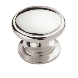 Amerock Ravino 1-1/4(32) Inch Lenght Cabinet Knob Polished Chrome