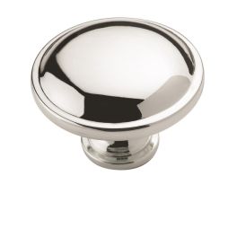 Amerock Everyday Heritage 1-1/4(32) Inch Lenght Cabinet Knob Polished Chrome