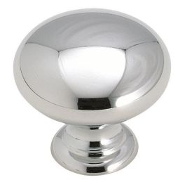 Amerock Brass Classics 1-1/4(32) Inch Lenght Cabinet Knob Polished Chrome
