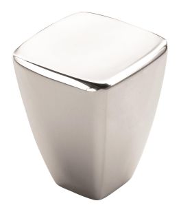 Amerock Creased Bow™ 7/8(22) Inch Lenght Cabinet Knob Polished Chrome