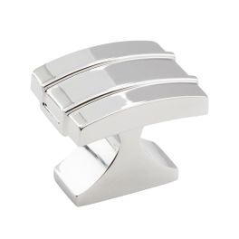 Amerock Davenport 1-1/4(32) Inch Lenght Cabinet Knob Polished Chrome